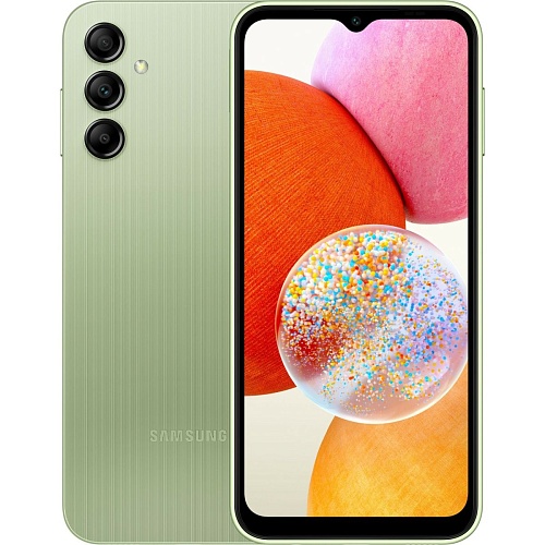 Смартфон Samsung Galaxy A14 4/64GB Green Lime (SM-A145FLGUSEK)
