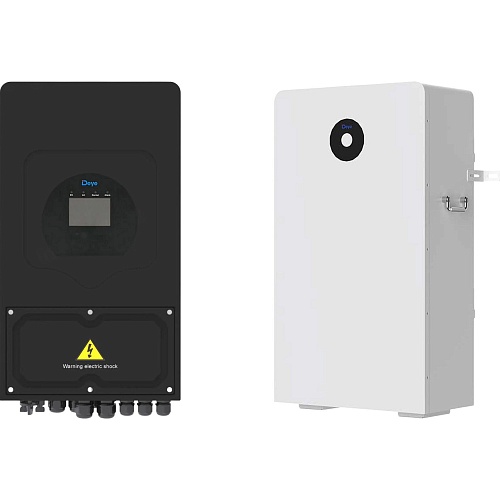 Система хранения энергии Deye SUN-6K-SG03 Black 6kW + АКБ RW-F16 16kWh (51.2V/314Ah/16076Wh)