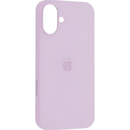 Чехол Silicone Case для Apple iPhone 16 Lilac AA