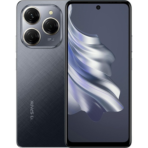 Смартфон Tecno Spark 20 Pro 8/256GB Moonlit Black (4894947014178)