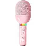 Микрофон с караоке PRC Sound Wawe Pink