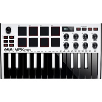 MIDI-клавиатура AKAI MPK MINI MK3 White (SUP_MC2928)