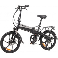 Электровелосипед Maxxter RUFFER (Black-Silver)