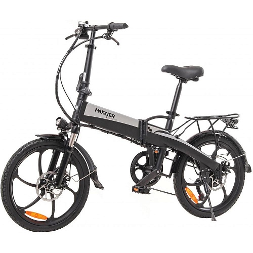 Електровелосипед Maxxter RUFFER (Black-Silver) - придбати в Дніпрі, Україні: ціна, характеристики | інтернет-магазин TOUCH