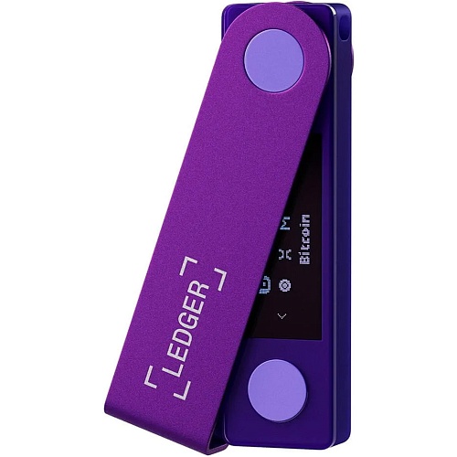 Криптокошелек Ledger Nano X Amethyst Purple 