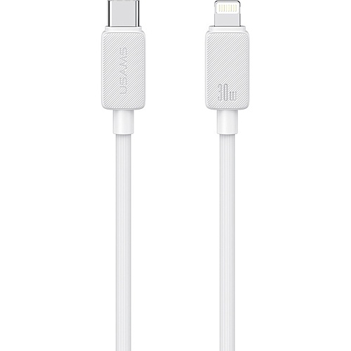 Кабель Usams US-SJ692 USB-C-Lightning 1m White