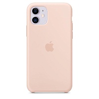 Чехол Silicone Case для Apple iPhone 11 (Pink Sand) АА