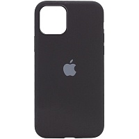 Чехол Silicone Case для Apple iPhone 12/12 Pro (Black) АА