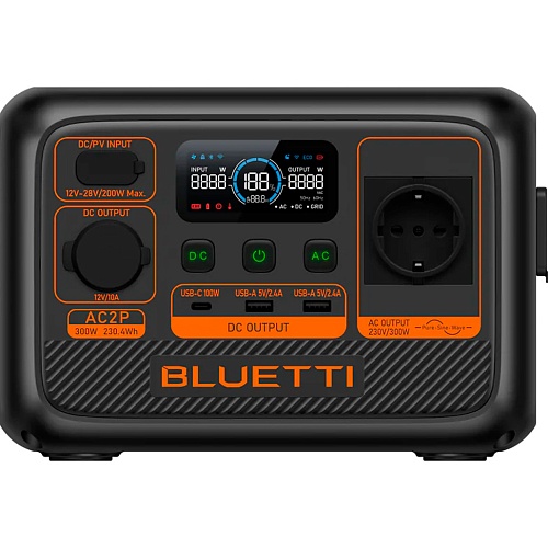 Зарядна станція Bluetti AC2P 300W - придбати в Дніпрі, Україні: ціна, характеристики | інтернет-магазин TOUCH