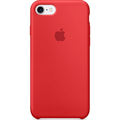 Чехол Silicone Case для Apple iPhone 7 (Red) ААА