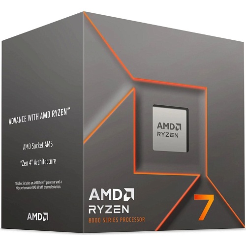 Процесор AMD Ryzen 7 8700F Box (100-100001590BOX) UA - придбати в Дніпрі, Україні: ціна, характеристики | інтернет-магазин TOUCH