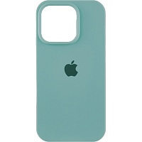 Чехол Silicone Case для Apple iPhone 16 Pro Marine Green AA