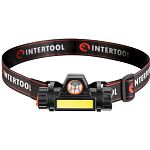 Налобный фонарь Intertool LB-0309