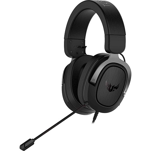 Игровые наушники Asus TUF Gaming H3 Gun Metal (90YH028G-B1UA00)