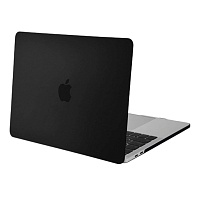 Пластиковая накладка HardShell Matte Case для Apple MacBook 15" А2159//A1990/A1989/A1707 2020-2016 (Black)