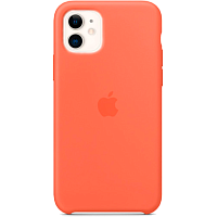 Чехол Silicone Case для Apple iPhone 11 (Clementine) АА