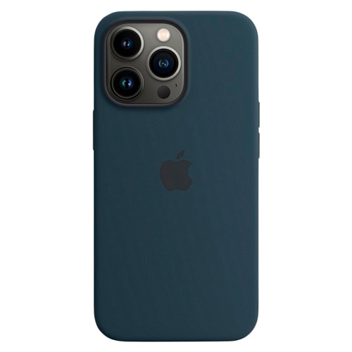 Чехол Silicone Case с MagSafe для Apple iPhone 13 Pro (6.1) Abyss Blue ААА