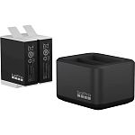 Зарядное устройство GoPro Dual Battery Charger + 2 акумулятора Enduro для HERO 12/ 11/ 10/ 9 (ADDBD-211)