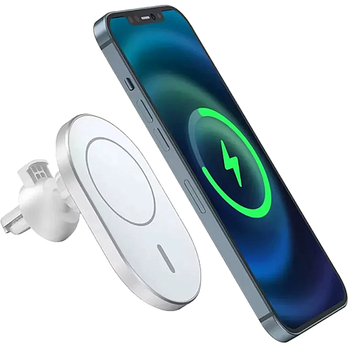 Автотримач із бездротовою зарядкою WiWU Liberator Magnetic Wireless Charger (CH306) White - придбати в Дніпрі, Україні: ціна, характеристики | інтернет-магазин TOUCH