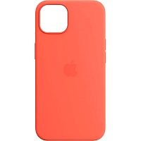Чехол Silicone Case для Apple iPhone 14 (Apricot) AA