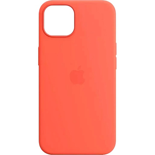 Чехол Silicone Case для Apple iPhone 14 (Apricot) AA