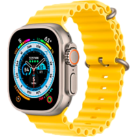 Смарт-часы Apple Watch Ultra 49mm Titanium Case with Yellow Ocean Band (MNH93/MNHG3) Смарт-часы Apple Watch Ultra 49mm Titanium Case with Yellow Ocean Band (MNH93/MNHG3)