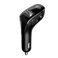 FM-трансмітер Baseus Bluetooth FM Launcher Streamer F40 Black (CCF40-01) - придбати в Дніпрі, Україні: ціна, характеристики | інтернет-магазин TOUCH FM-трансмітер Baseus Bluetooth FM Launcher Streamer F40 Black (CCF40-01) - придбати в Дніпрі, Україні: ціна, характеристики | інтернет-магазин TOUCH