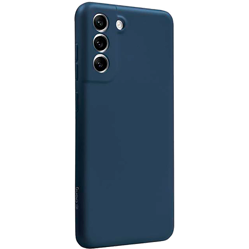Чехол Samsung Soft-Touch Silicone Case для Galaxy S21 FE G990 (Midnight Blue) HC