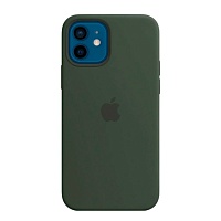 Чехол Silicone Case для Apple iPhone 12/12 Pro (Pine Green) АА Чехол Silicone Case для Apple iPhone 12/12 Pro (Pine Green) АА