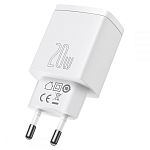 Сетевое зарядное устройство Baseus Compact Quick Charger 20W (CCXJ-B02) White