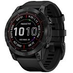 Смарт-часы Garmin Fenix 7 Sapphire Solar Edition Black DLC Titanium with Black Band (010-02540-34/35)