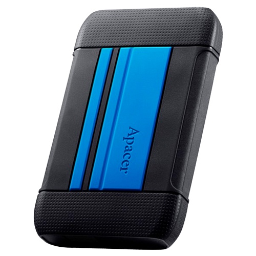 Внешний жесткий диск Apacer AC633 1 TB Speedy Blue X Tough Black (AP1TBAC633U-1)