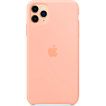 Чехол Silicone Case для Apple iPhone 11 Pro Max (Grapefruit) ААА