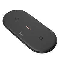 Бездротовий зарядний пристрій Hoco CW23 Dual Power (2-in-1) 10W/3A/Type-C Cable (Black) - придбати в Дніпрі, Україні: ціна, характеристики | інтернет-магазин TOUCH
