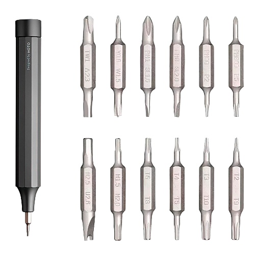 Отвертка Xiaomi HOTO Precision Screwdriver Kit 24 в 1 Black (QWLSD004)
