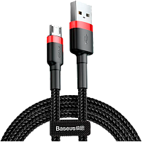 Кабель Baseus Cafule Micro USB 2m (CAMKLF-C91) Red/Black