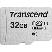 Карта пам'яті Transcend microSDHC 300S 32 GB UHS-I Class 10 (TS32GUSD300S) - придбати в Дніпрі, Україні: ціна, характеристики | інтернет-магазин TOUCH