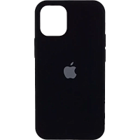 Чехол Silicone Case для Apple iPhone 14 (Black) AA