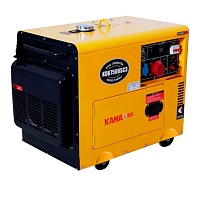 Генератор дизельный Kama KDK7500SC3 5kW (YT28210) Генератор дизельный Kama KDK7500SC3 5kW (YT28210)