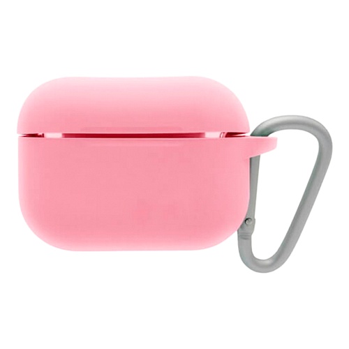Чехол Blueo Silicone Case + Carbine для Apple AirPods Pro Light Pink