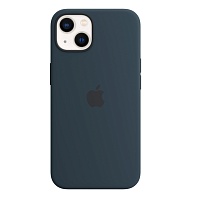 Чохол Silicone Case з MagSafe для Apple iPhone 13 (6.1) (Abyss Blue) ААА - придбати в Дніпрі, Україні: ціна, характеристики | інтернет-магазин TOUCH