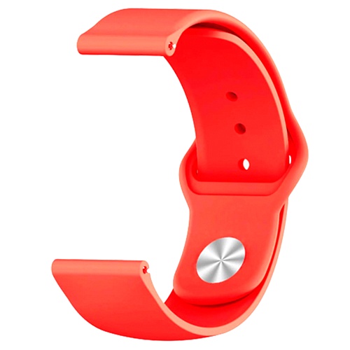 Универсальный ремешок Silicone Band для Xiaomi Amazfit Bip 20mm Red