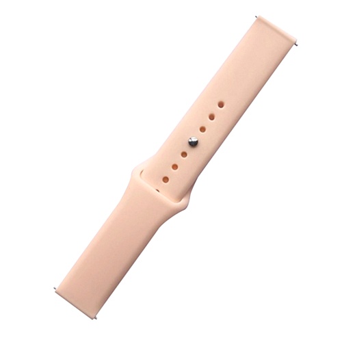Универсальный ремешок Silicone Band для Xiaomi Amazfit Bip 20mm Pink Sand