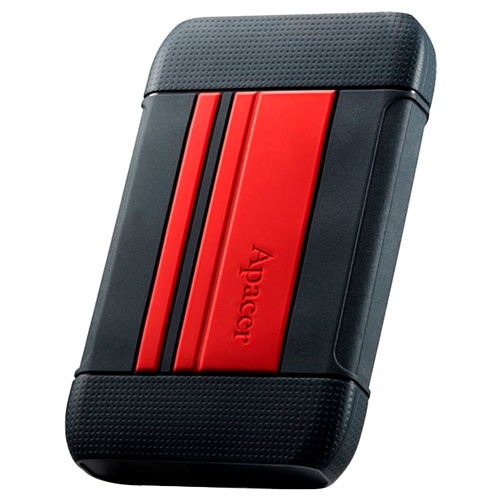 Внешний жесткий диск Apacer AC633 2 TB Power Red X Tough Black (AP2TBAC633R-1)