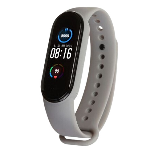 Силіконовий ремінець для Xiaomi MI Band 5 / MI Band 6 (Light Grey) - придбати в Дніпрі, Україні: ціна, характеристики | інтернет-магазин TOUCH