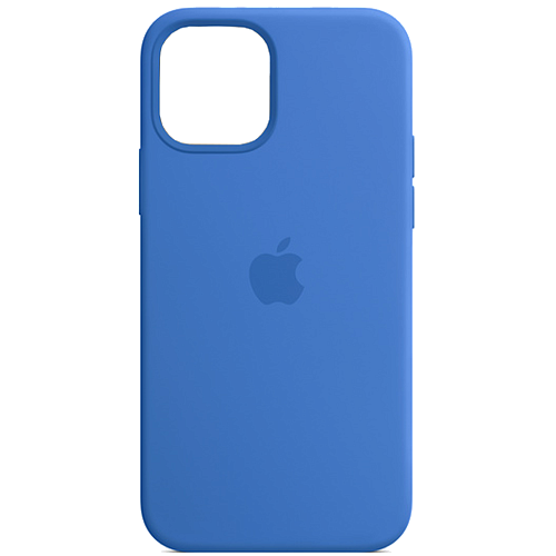 Чехол Silicone Case для Apple iPhone 14 Plus (Capri Blue) AA