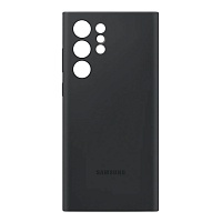 Чехол Soft-Touch Silicone Case для Samsung Galaxy S22 Ultra S906 (Black) HC