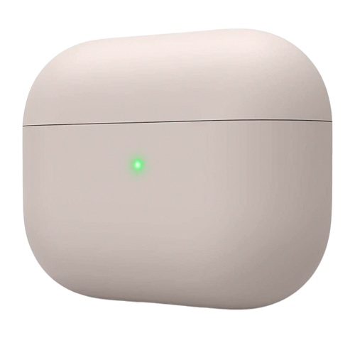 Чехол Ultrathin Silicone Case для Apple AirPods Pro Stone White