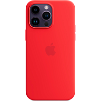 Чохол Silicone Case з MagSafe для Apple iPhone 14 Pro Max (Product Red) ААА
