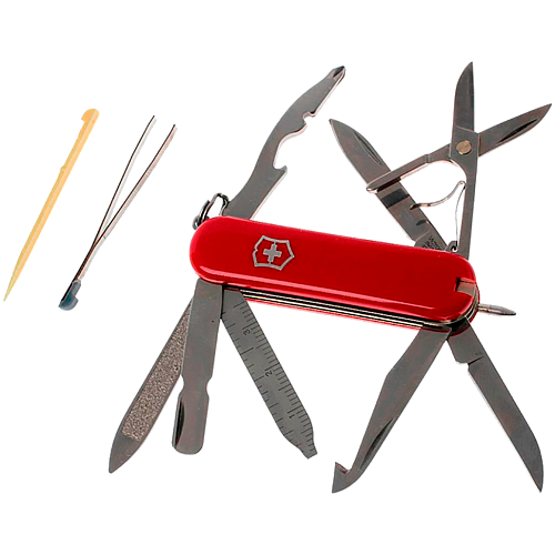 Ніж Victorinox Mini Champ (0.6385) - придбати в Дніпрі, Україні: ціна, характеристики | інтернет-магазин TOUCH